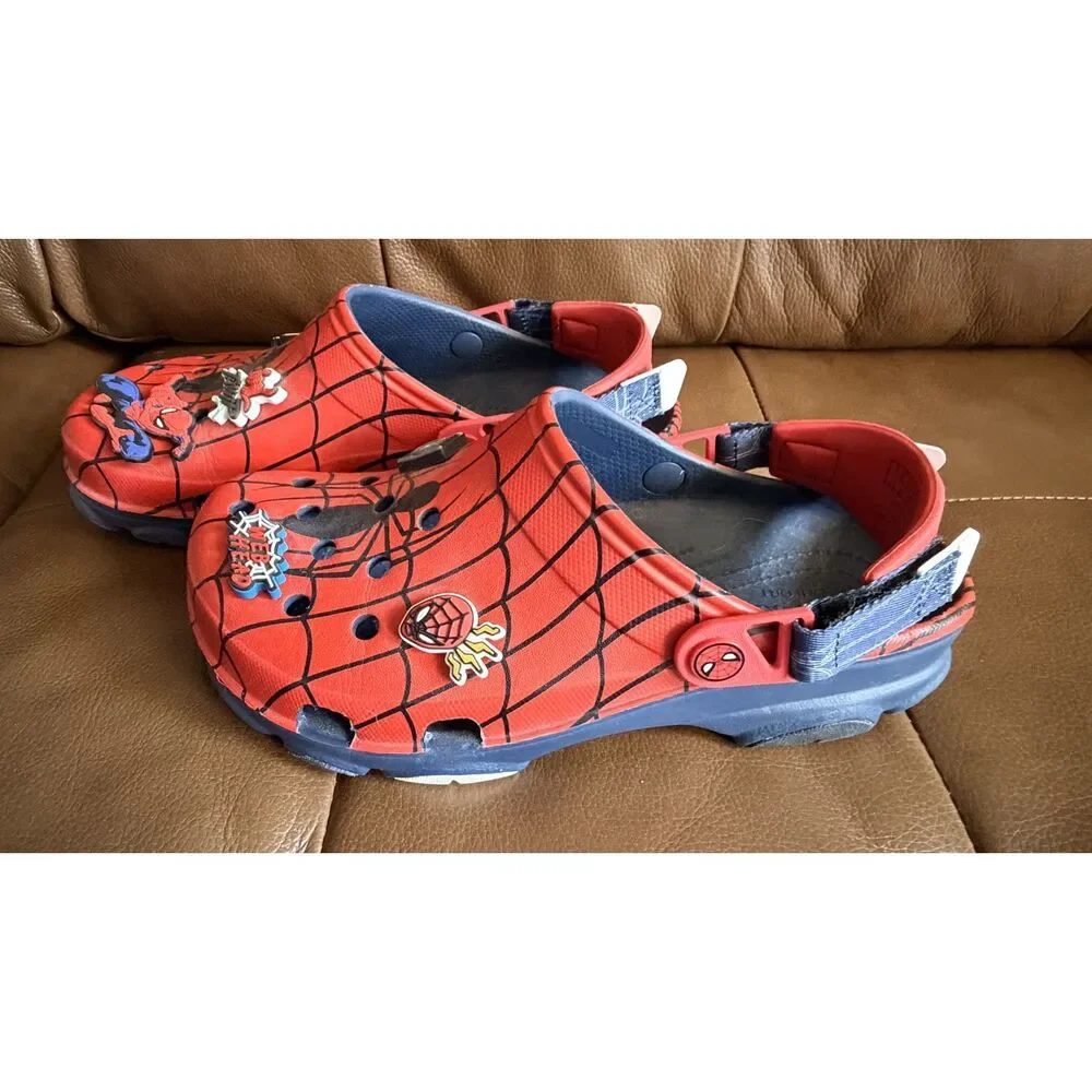 Marvel X Crocs All-Terrain Clog Spider-man Edition Unisex 8M 10W
